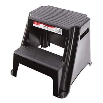 Rubbermaid Heavy-Duty Step Stool - Non-Slip Design for Safety & Convenience