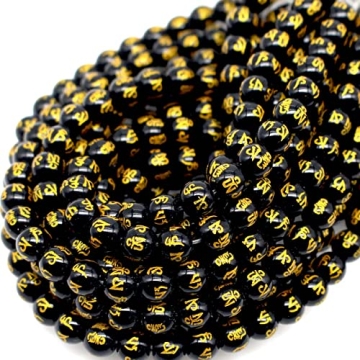 Oameusa 6mm Natural White Agate Beads – DIY Jewelry Making Supplies