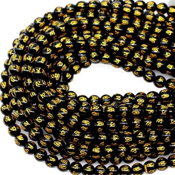 Oameusa 6mm Natural White Agate Beads for Jewelry Making