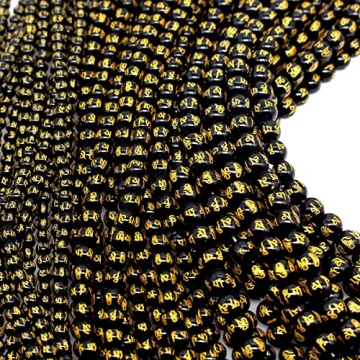 Oameusa 6mm Natural White Agate Beads for Jewelry Making