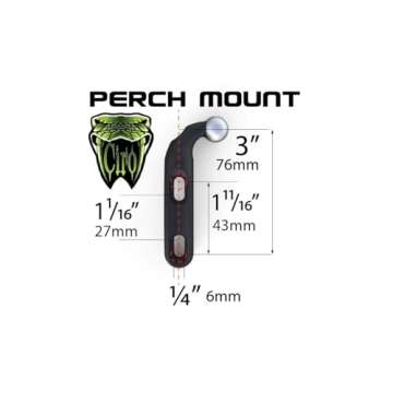 Ciro Smart Phone/GPS Perch Mount Holder for Harley