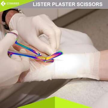 Artzone Lister Bandage Scissors - Stylish and Safe Cutting Tool