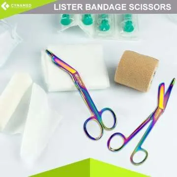 Artzone Lister Bandage Scissors - Stylish and Safe Cutting Tool