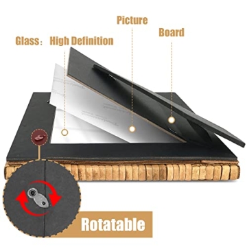 HUAXIN CRAFT H Rattan Woven 4x6 Photo Frame