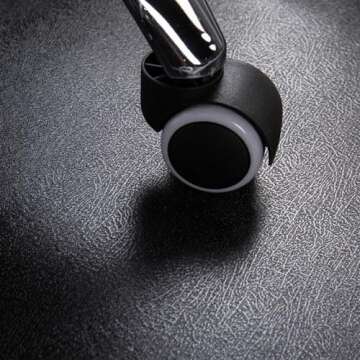 Mind Reader Office Chair Mat for Hardwood Floors