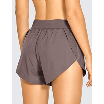 CRZ YOGA Women's Running Shorts Lightweight & Quick-Dry