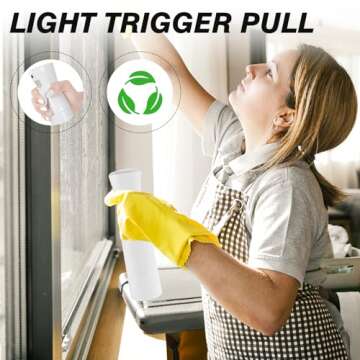 Continuous Spray Bottle for Hair 10.1oz Ideal for Cleaning