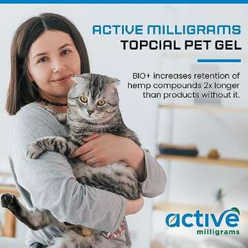 Topical Hemp Gel for Pet Anxiety Relief