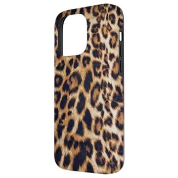 iPhone 14 Pro Max Leopard GIRL Print Case - Stylish & Durable Protection