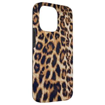 iPhone 14 Pro Max Leopard GIRL Print Case - Chic Protection