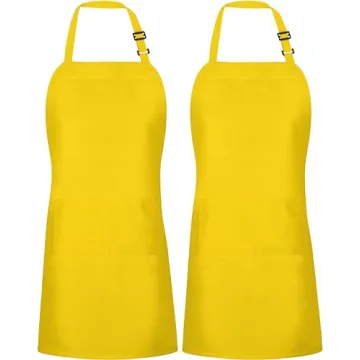 Utopia Kitchen Bib Aprons for Cooking and Crafting