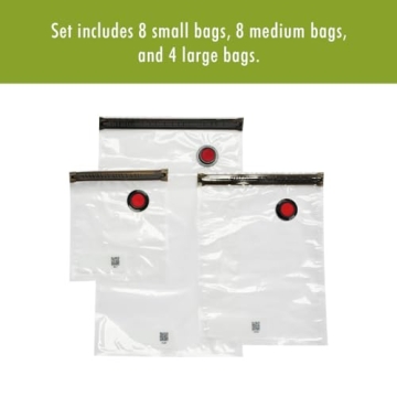 ZWILLING Fresh & Save Set Vacuum Sealer Bags for Food
