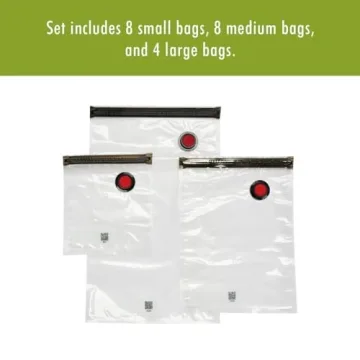 ZWILLING Fresh & Save Set Vacuum Sealer Bags for Food