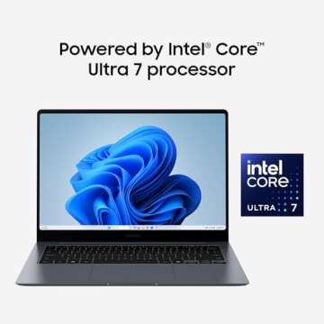 SAMSUNG 14' Galaxy Book4 Pro Laptop PC Computer, Intel Core 5 Ultra Processor 512GB, 3K AMOLED (2880...