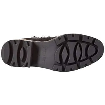 The Drop Women's Caleb Shearling Hiking Boot Black, 8