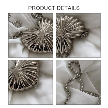 Zenosy Mini Pearl Evening Bag Elegant Women's Fashion Accessory