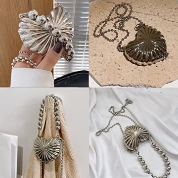 Zenosy Mini Pearl Evening Bag Elegant Women's Fashion Accessory