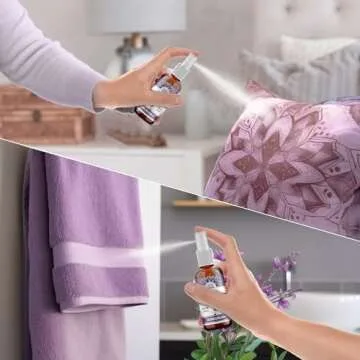 GuruNanda Sleep Spray (1 Fl oz) - 100% Pure & Natural Blend of Lavender, Chamomile & Aromatherapy Essential Oils - Supports Calm & Relaxed Rest - Bedtime Mist for Bed, Pillows or Linen