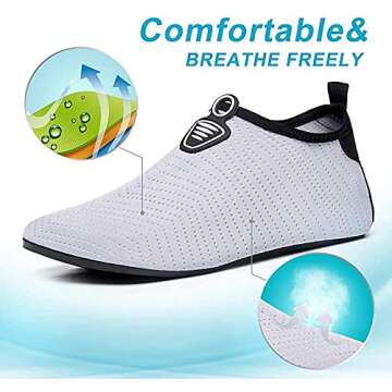Unisex Water Shoes Quick-Drying Aqua Shoes Summer Outdoor Swimming Slipper On Surf Beach Water Shoes Women Men