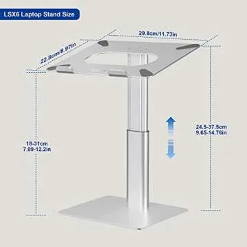 BESIGN LSX6 Adjustable Laptop Stand for All Laptops