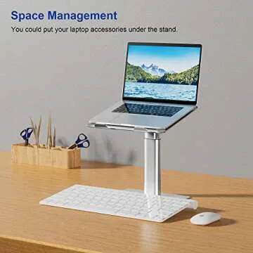 BESIGN LSX6 Adjustable Laptop Stand for All Laptops