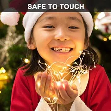 Decute 99FT 300LED Warm White Fairy Lights with Remote