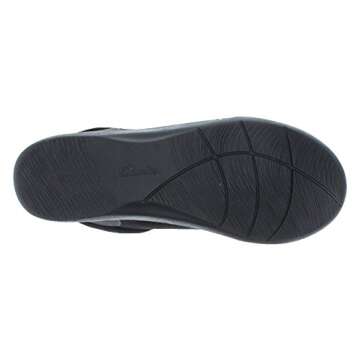 Clarks Women's Sillian Sway Ankle Bootie, Black, 7 M US