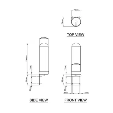 Proxicast High Gain 10 dBi Universal 4G LTE 5G Antenna