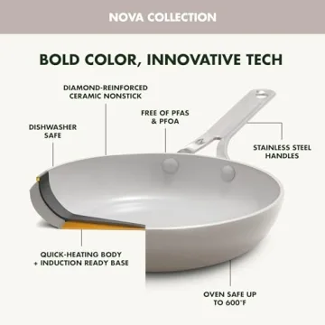 GreenPan Nova 10-Piece Nonstick Ceramic Cookware