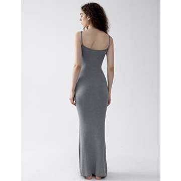 PUMIEY Maxi Dress - Stylish Bodycon Sleeveless Summer Dress