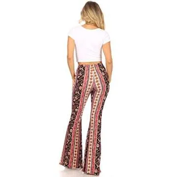 SWEETKIE Boho Flare Pants for Women - Stylish & Comfortable Clothing