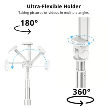 ATUMTEK 51" Selfie Stick Tripod for All Your Photos