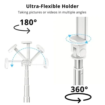 ATUMTEK 51" Selfie Stick Tripod for All Your Photos