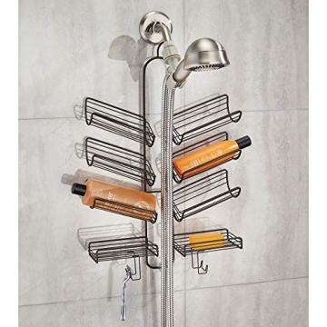 iDesign Verona Metal Hanging Shower Organizer: Stylish & Durable