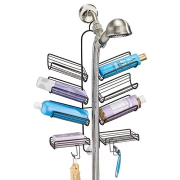 iDesign Verona Metal Hanging Shower Organizer: Stylish & Durable