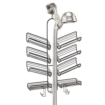 iDesign Verona Metal Hanging Shower Organizer: Stylish & Durable