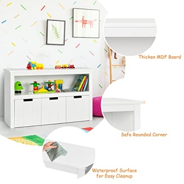 Costzon Toy Storage Organizer with Removable Drawers