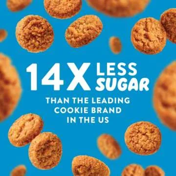 HighKey Sugar Free Ginger Spice Cookies Keto Treats 3-Pack