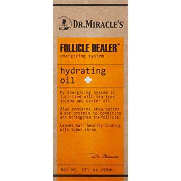 Dr. Miracles Dr. Miracles Follicle Healer Hydrating Oil for Hair, 2 Oz, 2 Ounces