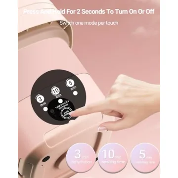 Portable Washing Machine, 11L Upgraded Large Capacity Foldable Mini Washer, Small Washing Machine for Apartments Travel Laundry Camping RV Dorm, Pink