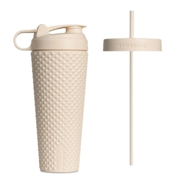 HydroJug Shaker Cup 24oz - Perfect For Protein Shakes, Pre-Workout Drinks, Iced Coffee - Easy Blendi...