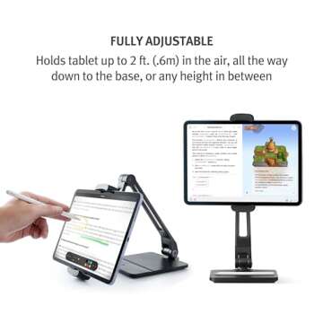Twelve South HoverBar Duo - Adjustable Tablet Stand for Desk & Kitchen
