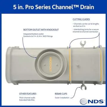 NDS 864G Channel Drain Kit for Efficient Water Management