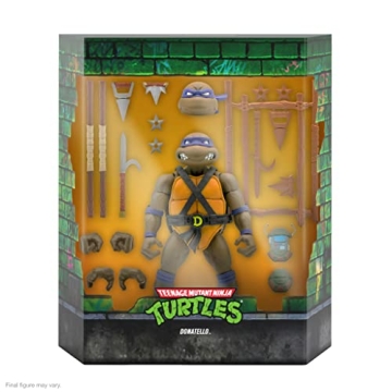 Super7 Donatello TMNT Figure with Accessories for Collectors