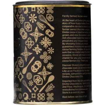Divine Chocolate Cocoa Powder Fair Trade - Rich Flavor