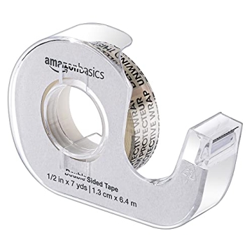 Amazon Basics Refillable Double Sided Tape 3-Pack