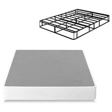 ZINUS 9 Inch Metal Smart Box Spring for Easy Assembly and Comfort