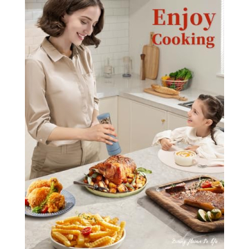 Electric Salt and Pepper Grinder Set with Storage Base, Stainless Steel Rechargeable Salt and Pepper Grinder Set with 4.5 oz Large Capacity, 1.8" Wide Mouth, Adjustable Coarseness, Ideal for Kitchen