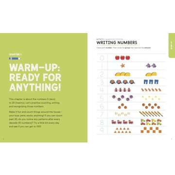 Addition and Subtraction Kindergarten Math Workbook: 100 Fun Activities to Build Core Math Skills with Focused Practice (Kindergarten Math Workbooks)