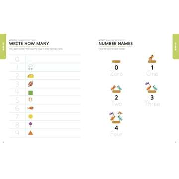 Addition and Subtraction Kindergarten Math Workbook: 100 Fun Activities to Build Core Math Skills with Focused Practice (Kindergarten Math Workbooks)